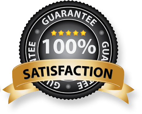 100% Satisfaction Guarantee badge